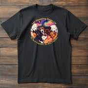 Let Sleeping Dogs Lie T-shirt. We rest together. We rise together.